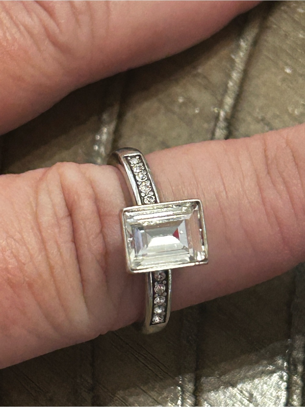 Brighton Crystal Ring with Accent Crystals